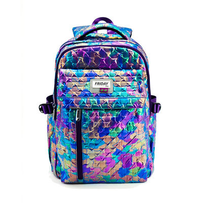 17Sac à dos en nylon de 5 pouces résistant à l' eau avec boîtier à crayon.