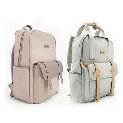 Sac à dos en polyester 210D avec fermeture à fermeture à glissière réglable