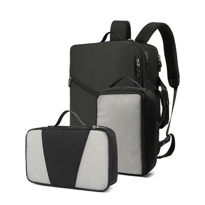 3 pièces sac à dos pour ordinateur portable sac à dos pour affaires porte-documents cas polyvalent