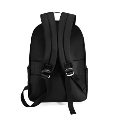 Unisexe petit sac à dos en nylon doux léger couleur noire OEM