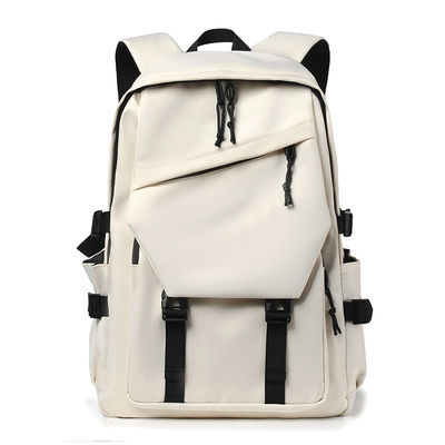 Sac à dos scolaire multifonctionnel Sac à main en nylon doux avec fermeture à glissière