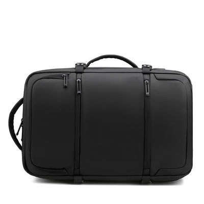 Sac à dos noir sur mesure avec fermeture à la fermeture à glissière léger