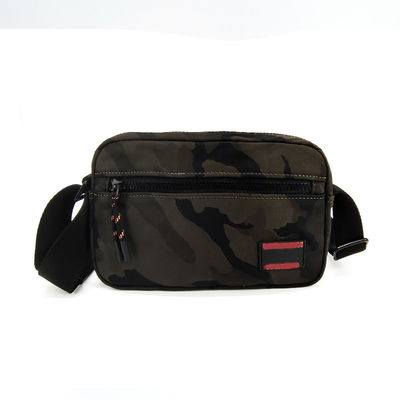 Sac à main unique noir sur mesure, sac à dos croisé avec sangle réglable