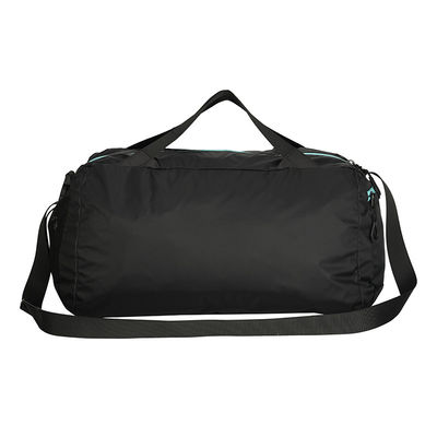 Sac à dos en nylon personnalisé couleur noire imperméable avec revêtement en polyester