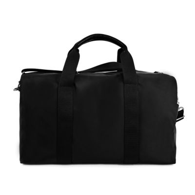 Sac à dos en nylon noir sur mesure résistant à l'eau polyvalent