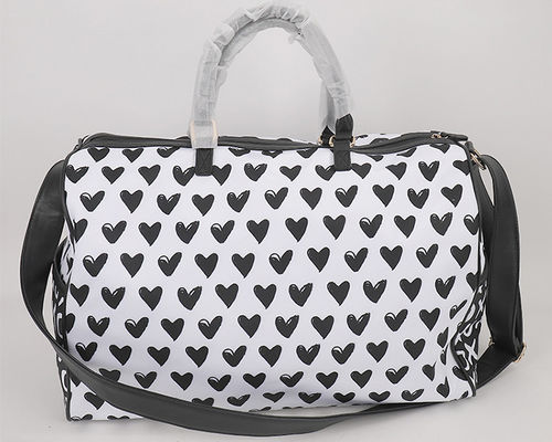 Sac de sport en nylon lourd, sac à main en plein air avec doublure en polyester