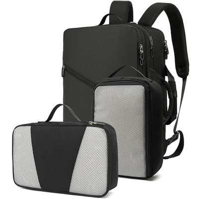 Un sac à ordinateur unisexe sac à dos, sac à dos pour ordinateur portable noir résistant à l' eau