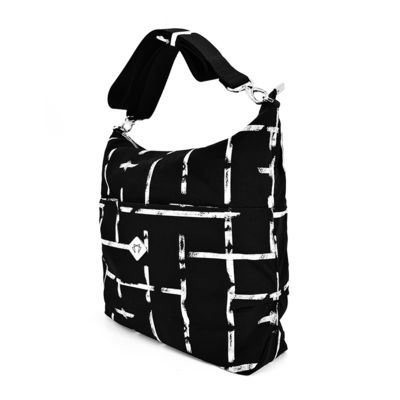 Sac à main à roulettes à fermeture à fermeture à glissière avec plusieurs compartiments