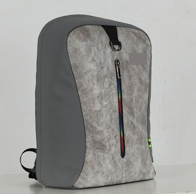 Sacs à dos à taille moyenne à sac à dos à dos à main couleur grise polyvalent durable