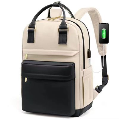 Unisexe sac à dos de sac à dos de sac à dos de sac à dos de sac à dos de matériau Oxford Avec charge USB