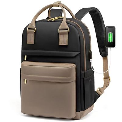Unisexe sac à dos de sac à dos de sac à dos de sac à dos de sac à dos de matériau Oxford Avec charge USB