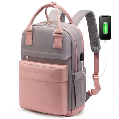 Sac à dos de design respirant sac scolaire en nylon avec ceinture ODM