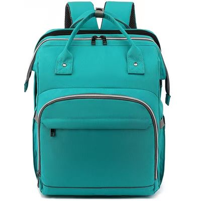 Fermeture à fermeture à glissière sac à dos extérieur sac à main avec couleur verte violette