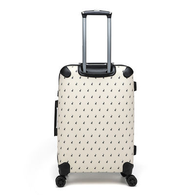 Voiture de bagages d'aéroport OEM avec plastique noir couleur 8 roues PU PP