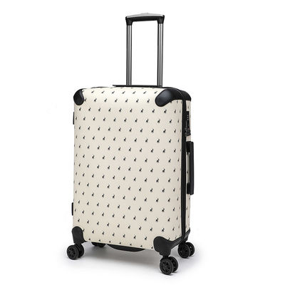 Voiture de bagages d'aéroport OEM avec plastique noir couleur 8 roues PU PP