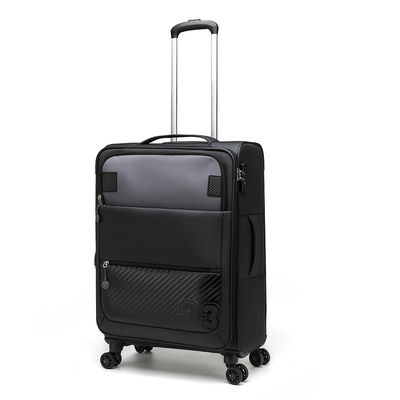 Matériel d'Oxford Élargissant les bagages de l'aéroport Trolley Fermeture à glissière Ensemble de bagages