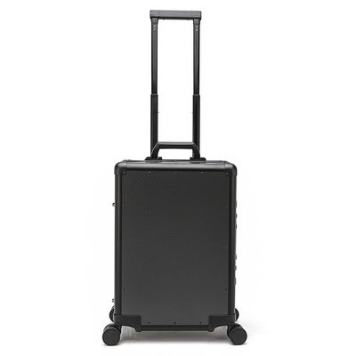 Ensemble de valises en aluminium pour bagages de voyage en CFRP unisexe