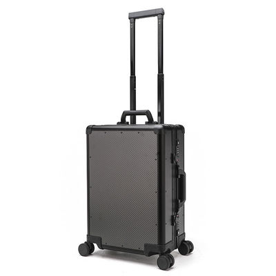 Ensemble de valises en aluminium pour bagages de voyage en CFRP unisexe