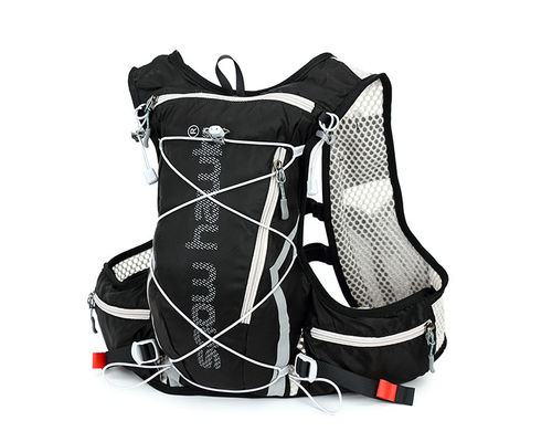 Sac à dos noir légers pour la randonnée, le camping, le sport, le cyclisme, avec ceinture réglable