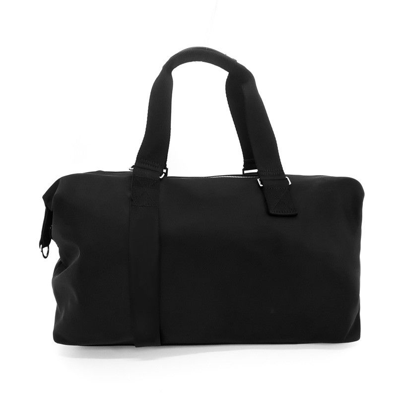 Sac à dos extérieur de couleur noire avec revêtement en polyester étanche
