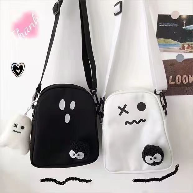 Femmes Sac à dos mignon Couleur noire Avec ceinture réglable