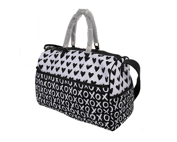 Sac de sport en nylon lourd, sac à main en plein air avec doublure en polyester