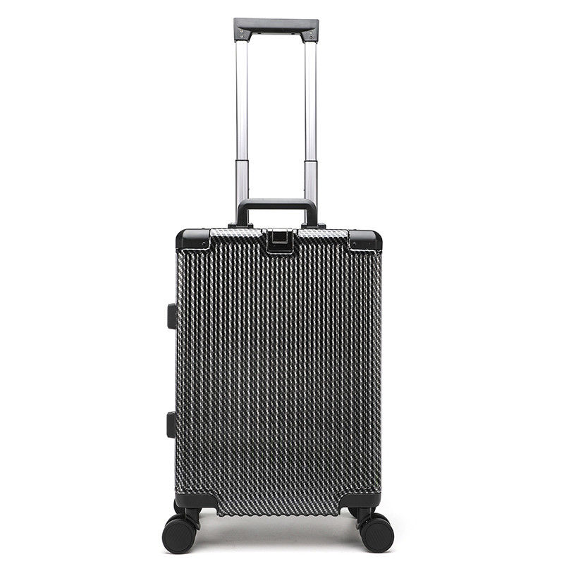 20 24 28 ABS+Pc Chariot de bagages d'aéroport de grande capacité avec fermeture à glissière extensible